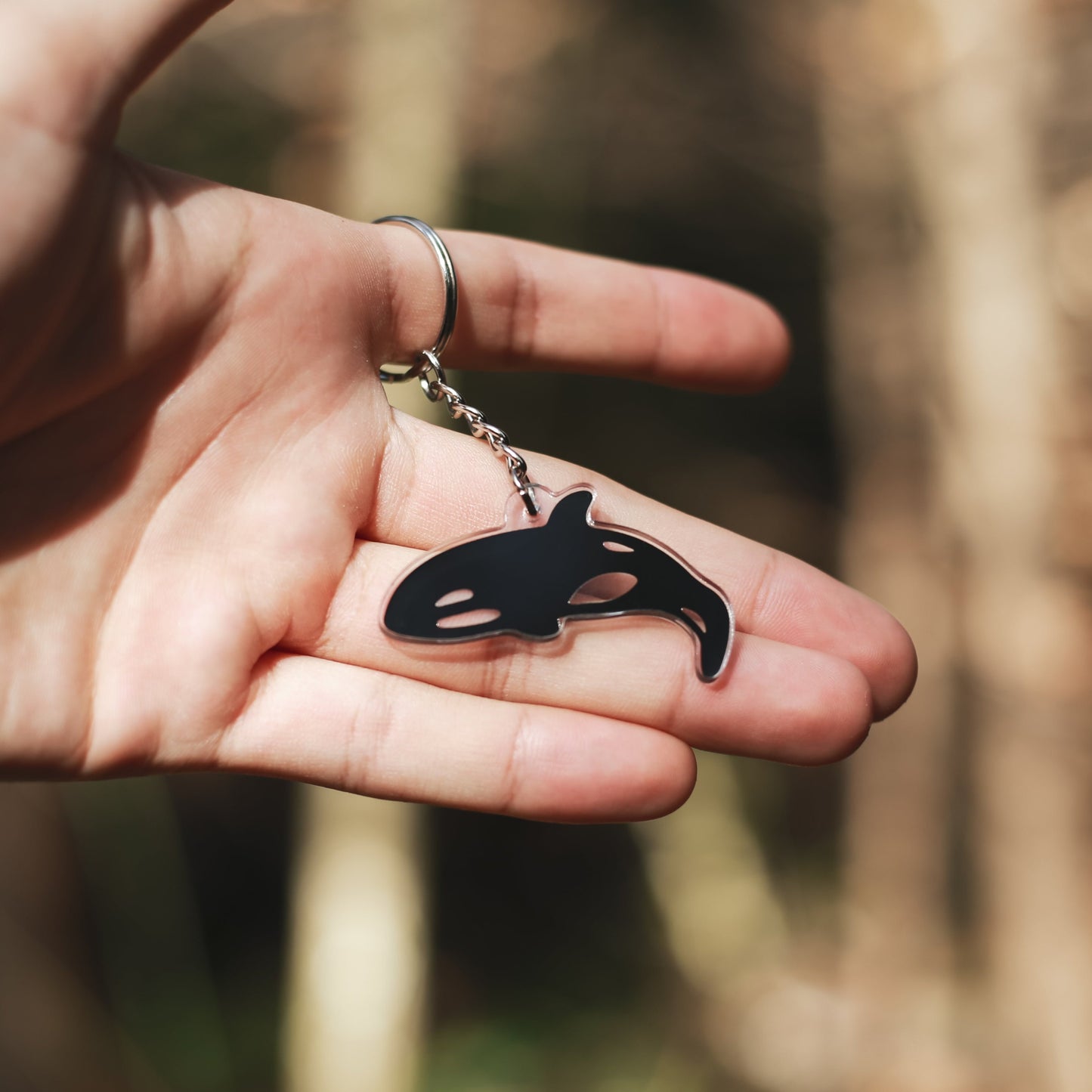 Orca Keychain